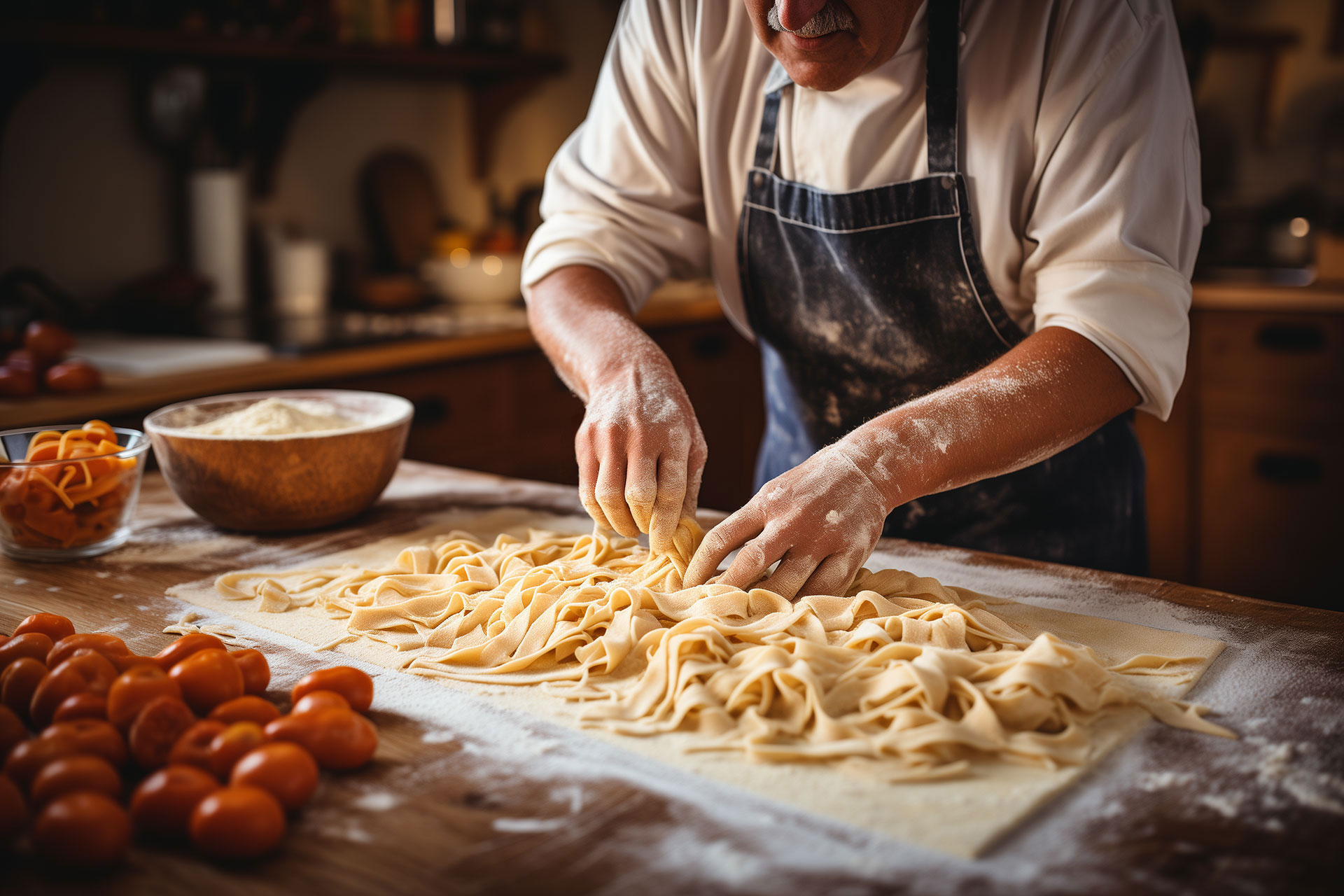 How to Make Pasta, Cooking School